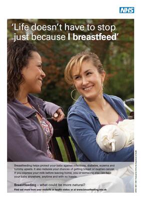 Life doesn't have to stop just because I breastfeed