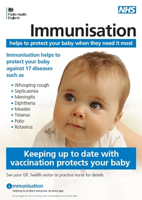 Immunisation helps to protect your baby when they need it most