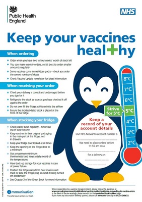 Keep your vaccines healthy (A4 poster)