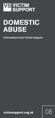 Domestic abuse - information from Victim Support (leaflet)