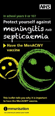 In school years 9 or 10? Protect yourself against meningitis and septicaemia