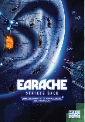 Earache strikes back (A3 poster)