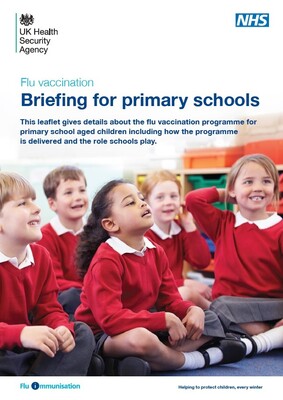 Flu vaccination for briefing for primary schools (2024-2025)