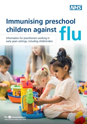 Immunising preschool children against flu (leaflet)