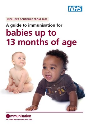 A guide to immunisation for babies up to 13 months of age (booklet)
