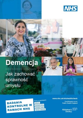 Free NHS Health Check (Polish, dementia)
