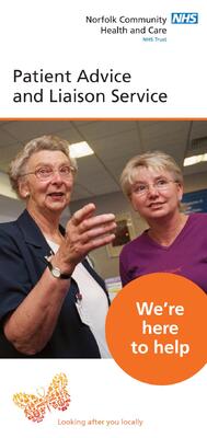Patient Advice and Liaison Service (flyer)