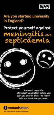 Are you starting university in England? Protect yourself against meningitis and septicaemia