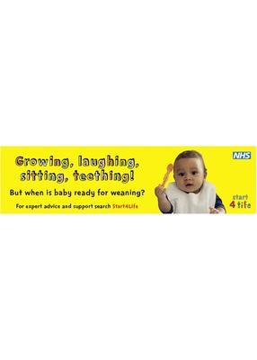 Growing, laughing, sitting, teething (e-mail signature)