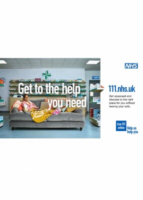 Get to the help you need - sofa (digital screen)
