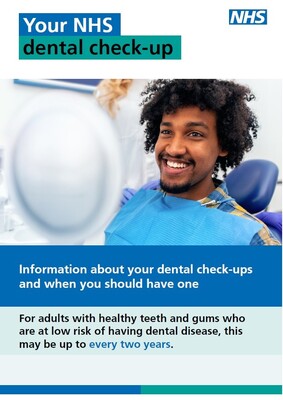 Your dental health check-up (leaflet)