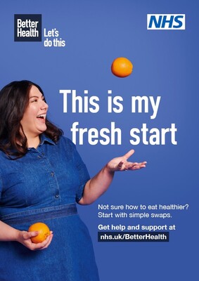 This is my fresh start - oranges (A4 poster)