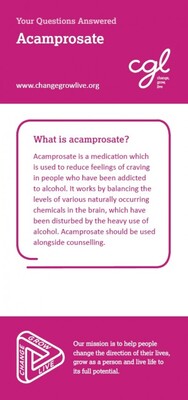 Acamprosate - your questions answered