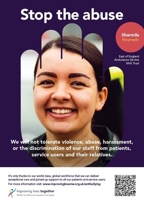 Stop the abuse - paramedic (A4 poster)