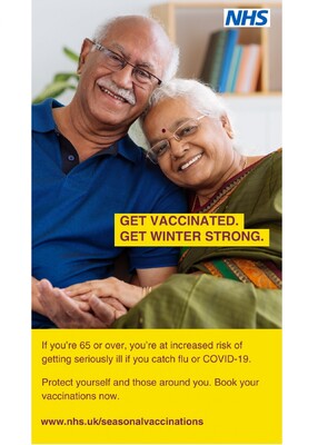 Get vaccinated, get winter strong - over 65 version 3 (digital screen)