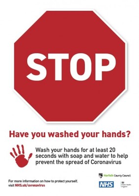 Stop! Have you washed your hands? (A4 poster)
