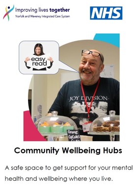 Community wellbeing hubs (easy read)