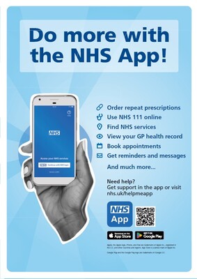 Do more with the NHS App! (A4 poster)