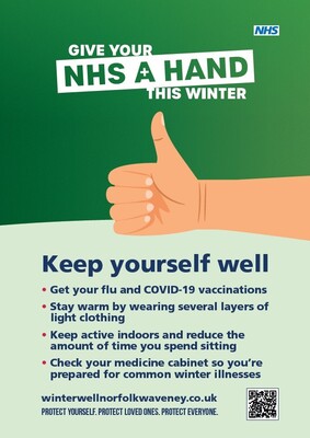 Keep yourself well (A4 poster)