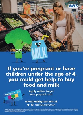 Healthy Start - apply online (A4 poster)