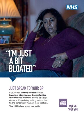 I'm just a bit bloated (A4 poster)