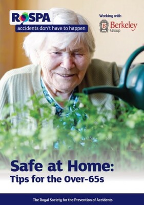Safe at home - tips for the over 65s (leaflet)