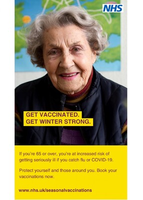 Get vaccinated, get winter strong - over 65 version 1 (digital screen)