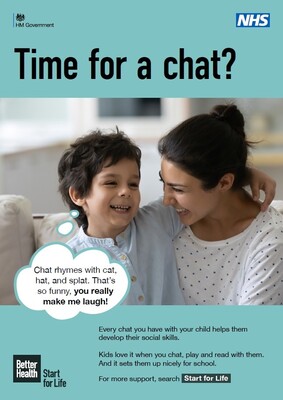 Time for a chat? (A4 poster)