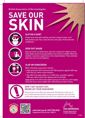 Save our skin/understanding UV