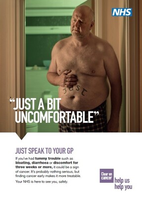 Just a bit uncomfortable (A4 poster)