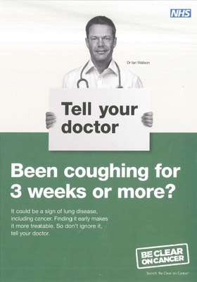 Been coughing for 3 weeks or more? (A4 poster)