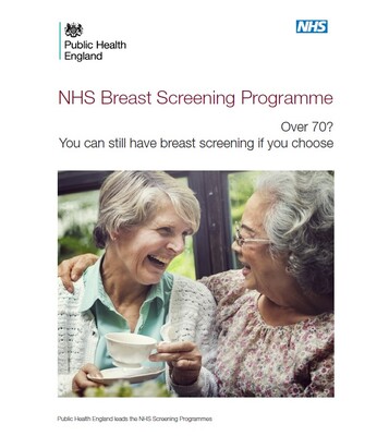 Over 70? You can still have breast screening if you choose