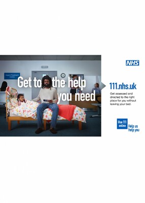 Get to the help you need - bed (digital screen)