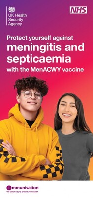 Protect yourself against meningitis and septicaemia with the MenACWY vaccine (leaflet)