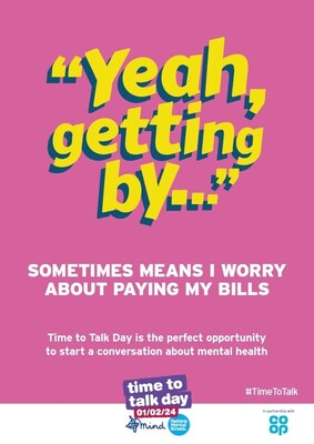 Yeah, getting by..... (A4 poster)