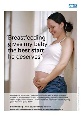 Breastfeeding gives my baby the best start he deserves