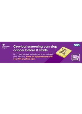 Cervical screening can stop cancer before it starts - pharmacy (e-mail signature)