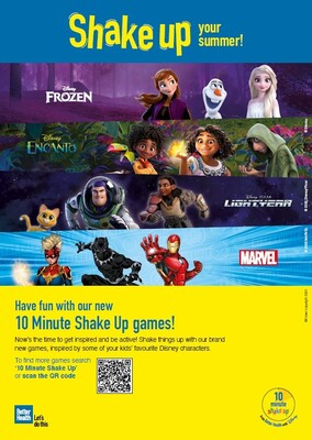 Shake up your summer! (A4 poster)