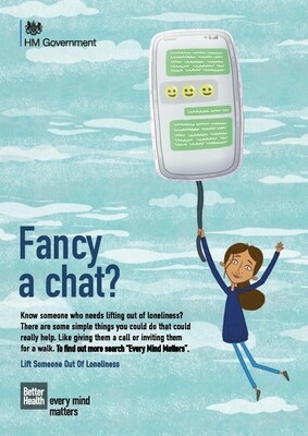Fancy a chat? (A3 poster)