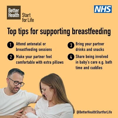 Top tips for supporting breastfeeding (static)