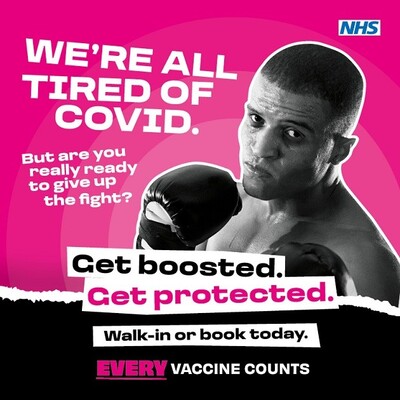 We're all tired of COVID (Facebook image)