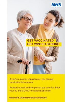Get vaccinated, get winter strong - carer version 1 (digital screen)