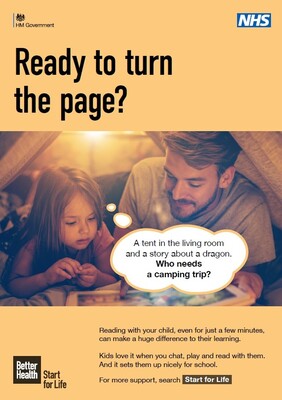 Ready to turn the page? (A4 poster)