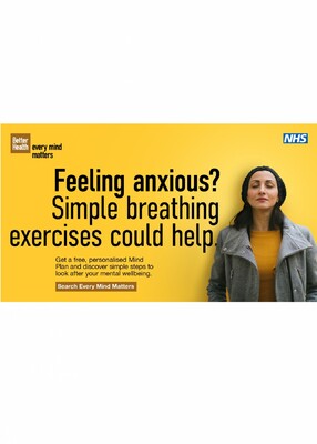 Feeling anxious? Simple breathing exercises could help (digital screen)